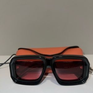 Loewe’s Paula’s Ibiza dive in mask sunglasses in acetate.